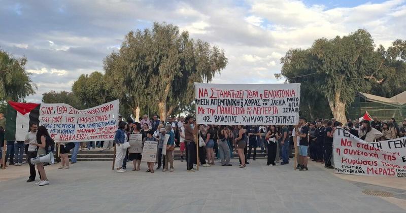 Συγκέντρωση για τον Παλαιστινιακό λαό αύριο το απόγευμα στην Πλατεία Ελευθερίας