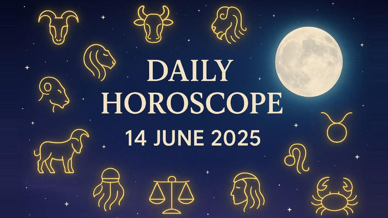 14 June 2025 horoscope today: Predictions for all zodiac signs