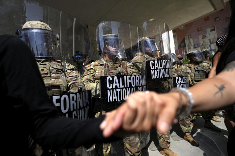 Trump turns the US Marines on American protesters