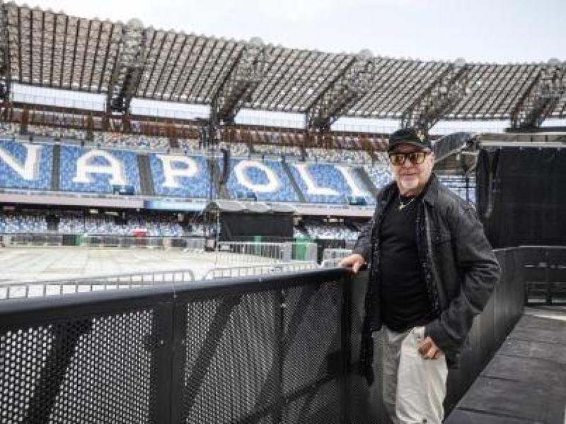 Vasco Rossi: finalmente a Napoli. Domani faremo esplodere lo stadio, amo il Maradona