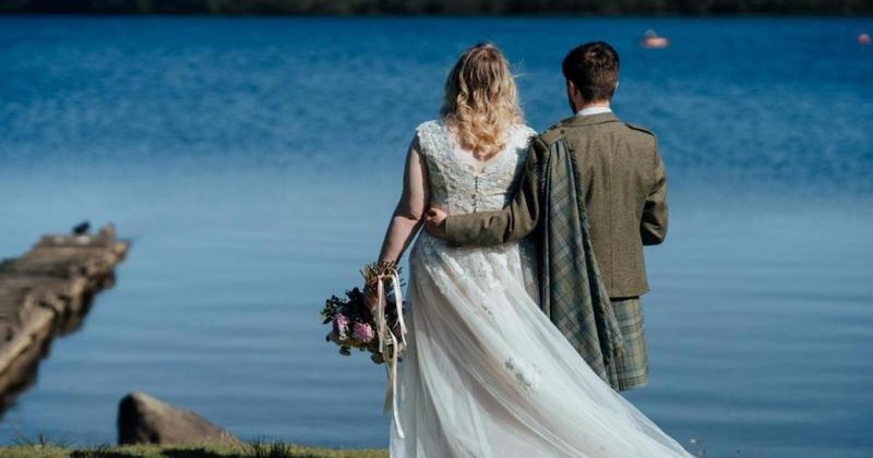 Our first wedding anniversary began with a power cut. It wasn't ideal