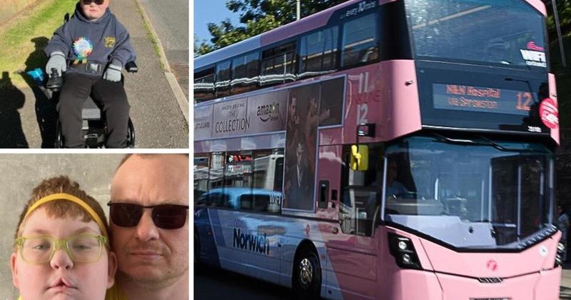 Father furious after his son was refused onto bus for being in an electric wheelchair