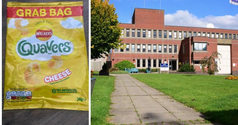 Quavers packet used to try and smuggle drugs into Norfolk prison