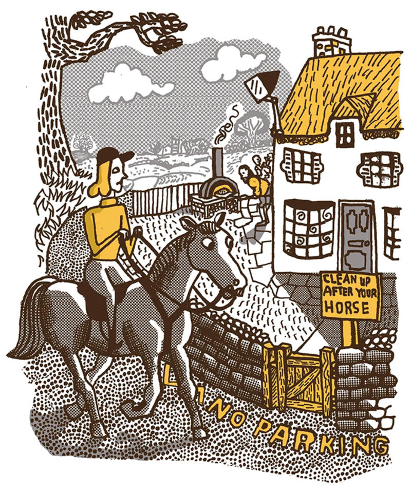 Rural horror /					 													 						Suburbanites vs the countryside