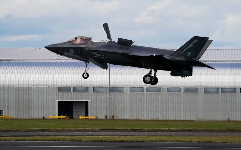 Anti-Israel activists damage, spray red paint on planes at UK military base