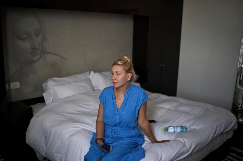 A Ukrainian fled to Israel, then an Iranian missile shattered her new life