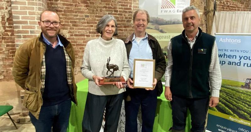 'Exceptional' farmer is crowned as a conservation champion