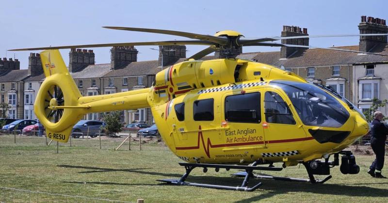 Man in hospital after falling inside seaside attraction