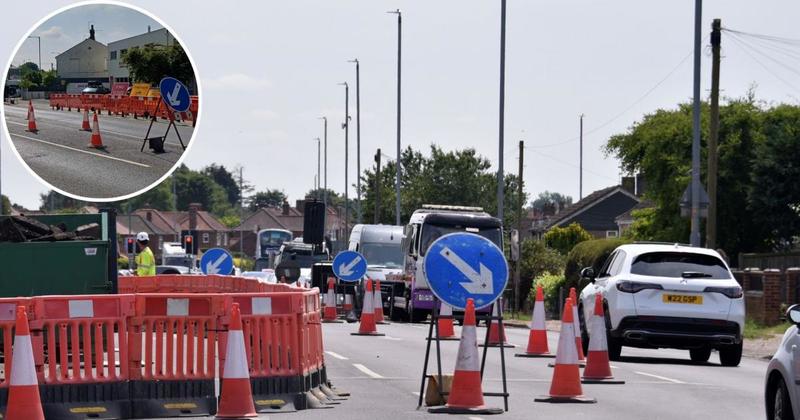 Gridlock city! Drivers fed up with roadwork road closures