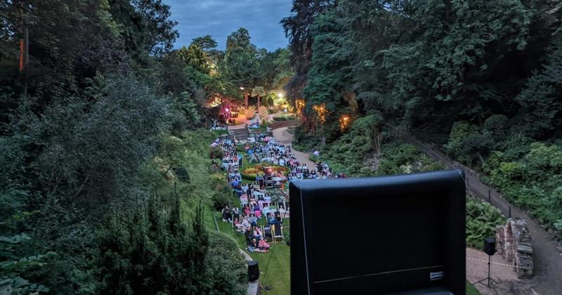 Outdoor cinema returning to secret Norwich garden