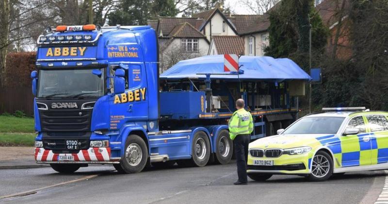 Two abnormal loads to crawl through Norfolk