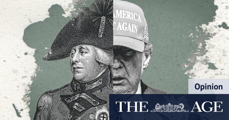 Compared to Trump, ‘mad’ King George looks decidedly sane