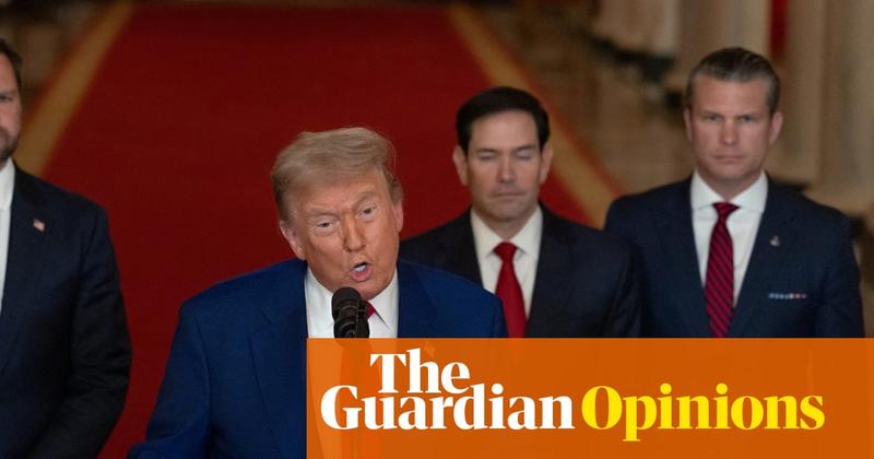 Like George W Bush, Trump has started a reckless war based on a lie