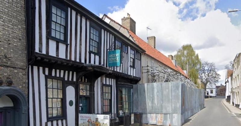 Former pub clad in scaffolding for four years deterring museum visitors