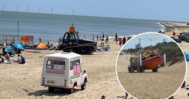 Mystery after reports of aircraft crash near Norfolk beach