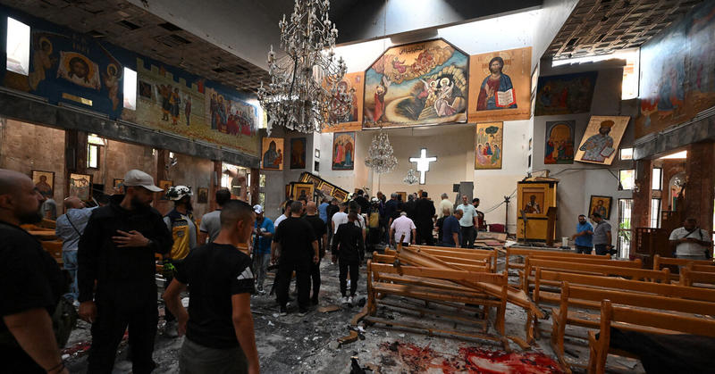 Syria church bombing raises fears ISIS will exploit Iran-Israel war to gain ground