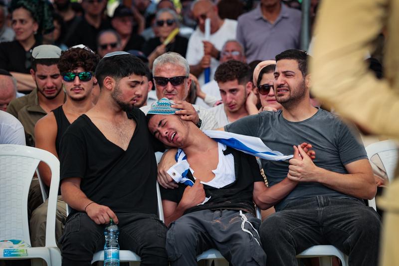 ‘How does a father eulogize his son?’: 5 soldiers killed in Gaza blast laid to rest