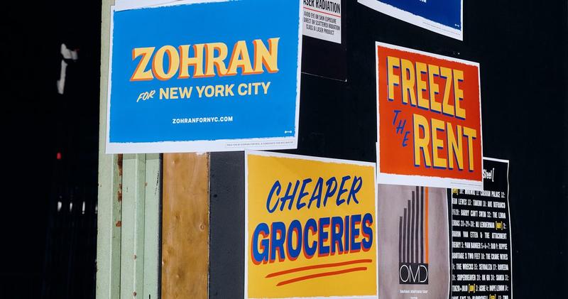 Zohran Mamdani’s Campaign Logo Looked Nothing Like a Campaign Logo