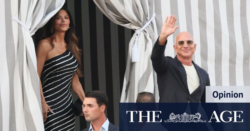 Bezos the latest of the billionaires behaving brazenly