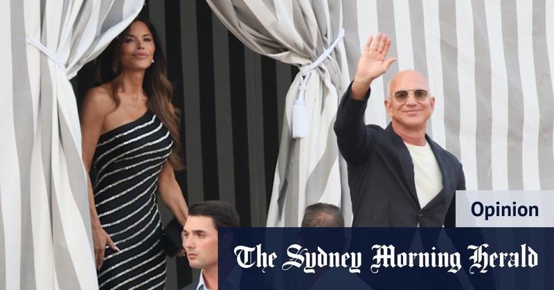 Bezos the latest of the billionaires behaving brazenly