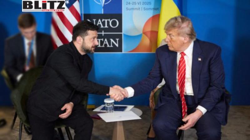 Trump denies Ukraine ceasefire talks, contradicting Zelensky at NATO summit