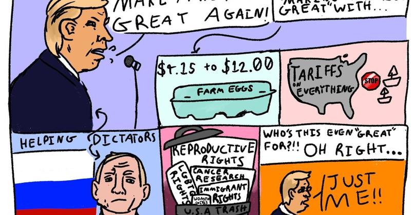 2025 Buffalo News Editorial Cartoon Contest Winners
