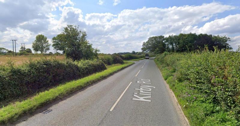 Crash leaves biker in hospital with serious injuries