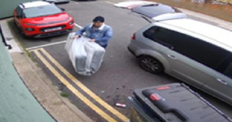 Pair caught on CCTV fly-tipping in seaside town