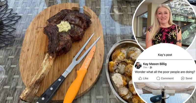 Rival calls Mason-Billig's defence of her 'steakgate' Facebook post 'appalling'