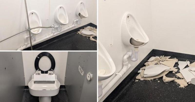 Investigation ongoing after vandals smash beach toilets