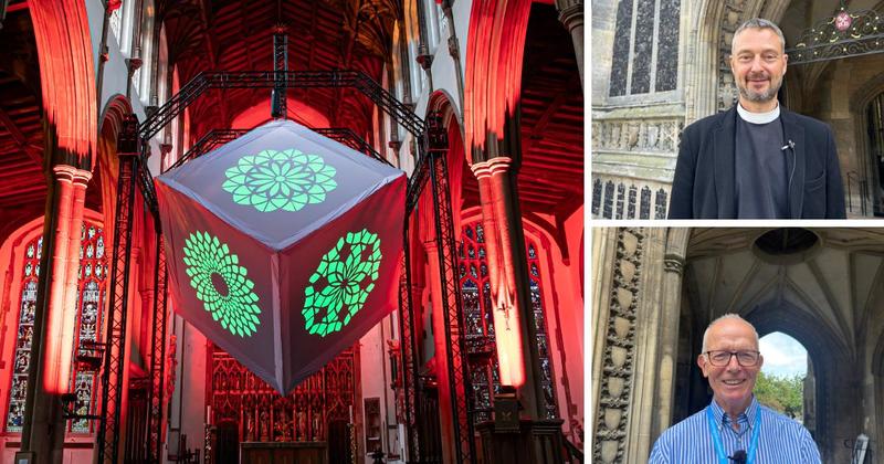 Mystery of city church's secret installation is finally revealed at unveiling