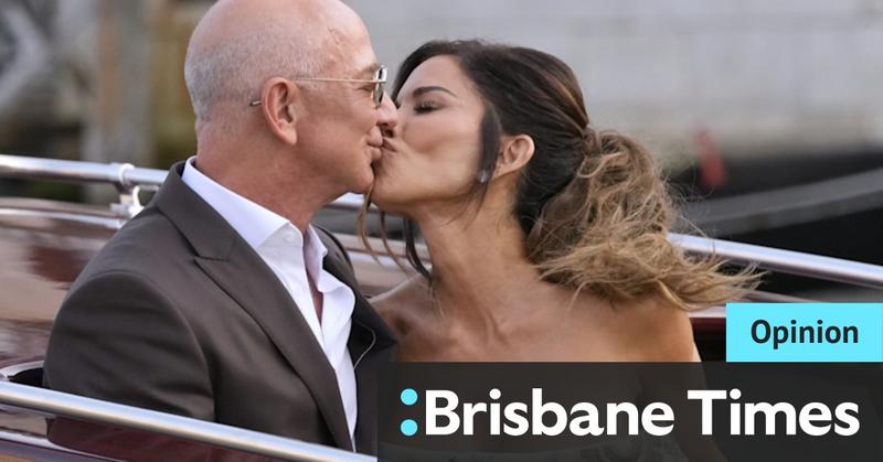 The Bezos-Sanchez wedding party proves it – the age of vulgarity is upon us