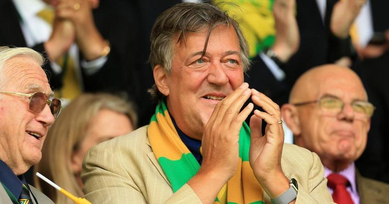 On this day: Stephen Fry joins forces with Canaries to raise mental health awareness