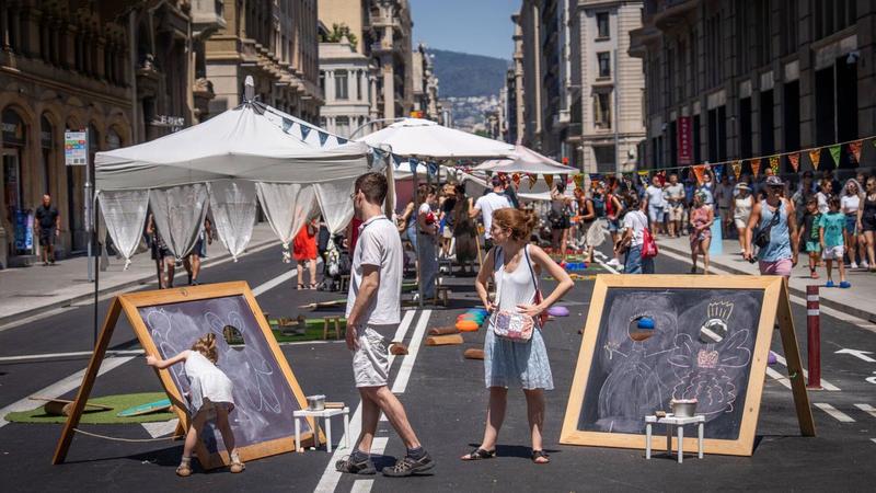 Barcelona presume al fin de su nueva Via Laietana