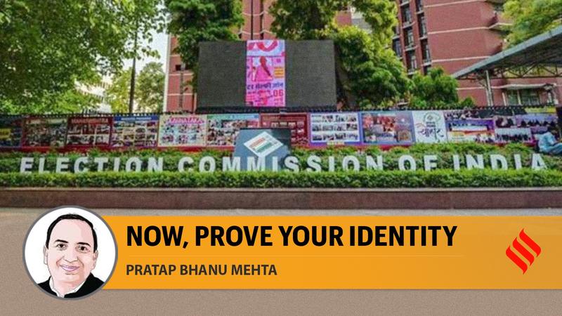 In Bihar, now, prove your identity