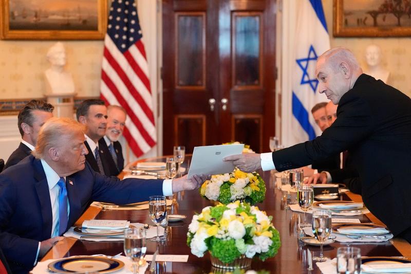 Netanyahu’s gift to Trump marks a ‘historic horizon’ for Mideast peace
