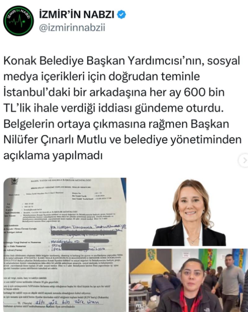 600 Bin Liralık Sessizlik: Konak’ta Cevapsız Bir Soru