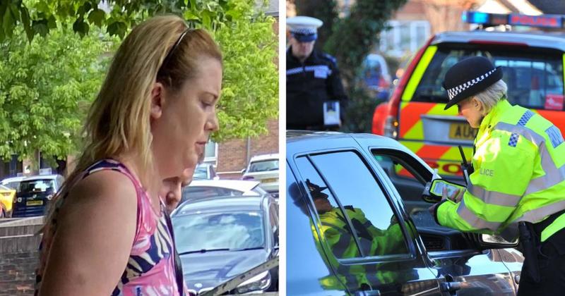 Drunk mother had two young children in car while FOUR times over limit