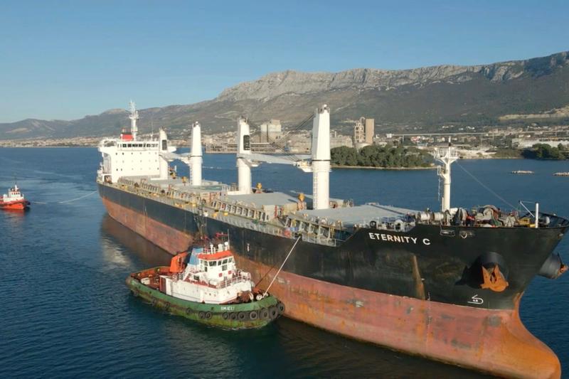 Maritime security firms said on mission to save crew of Greek vessel hit by Houthis
