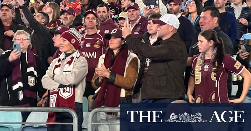 British Royal family couple shock guests of Billy Slater’s wife at Origin