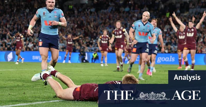 Decider squeezed 45 years of Origin tropes into one 80-minute package