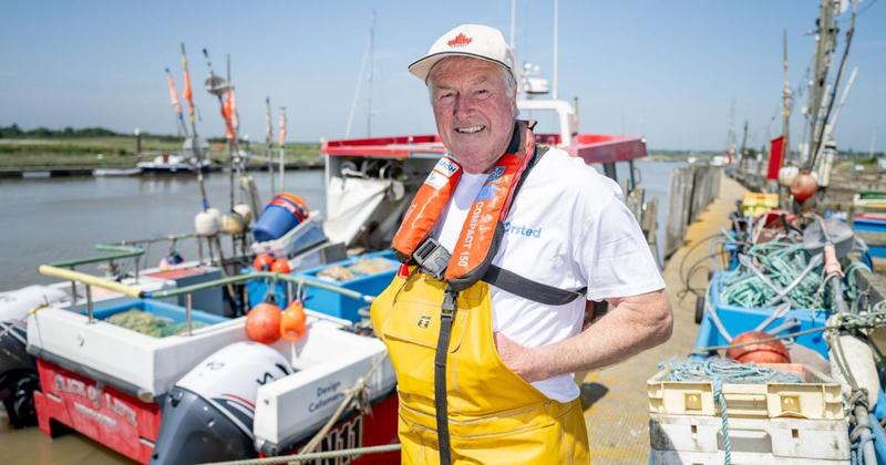 Catch of the day... Fishermen reel in £10k from developer of world's largest windfarm