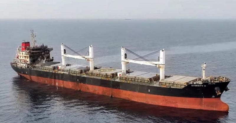 Ten rescued, more missing after deadly Huthi ship sinking