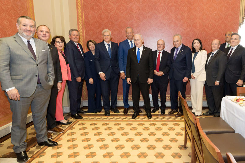 Bipartisan Group of Senators Meets With Netanyahu Despite ICC Arrest Warrant