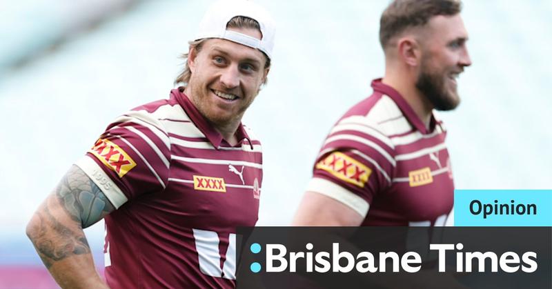 Cam Munster had just lost his father. Somehow, he found the strength to crack a joke