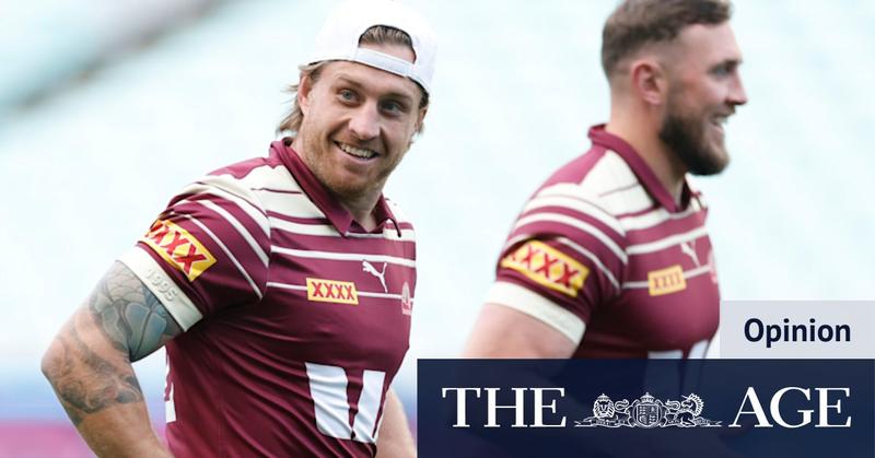 Cam Munster had just lost his father. Somehow, he found the strength to crack a joke