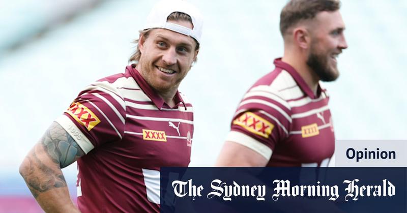 Cam Munster had just lost his father. Somehow, he found the strength to crack a joke