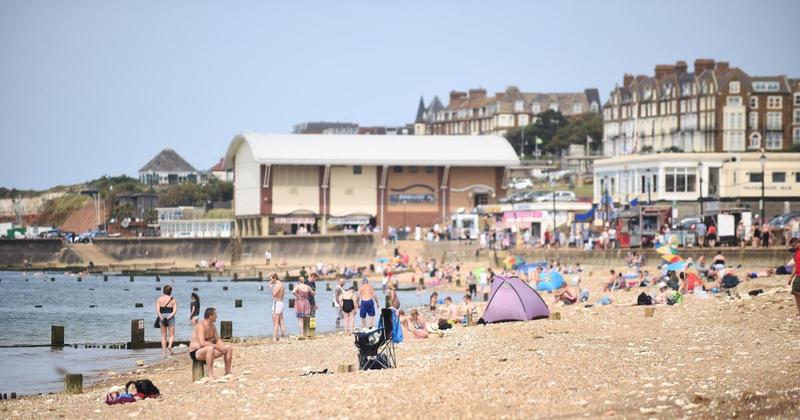 Man accused of strangling and punching woman in loud music row at the seaside