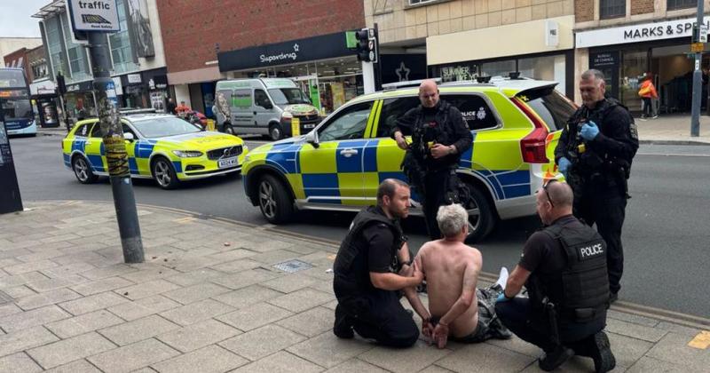 Man charged over imitation gun incident in Norwich street