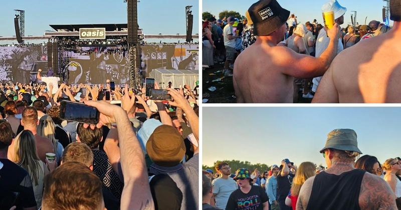 Oasis return home to hero's welcome in first night at Heaton Park
